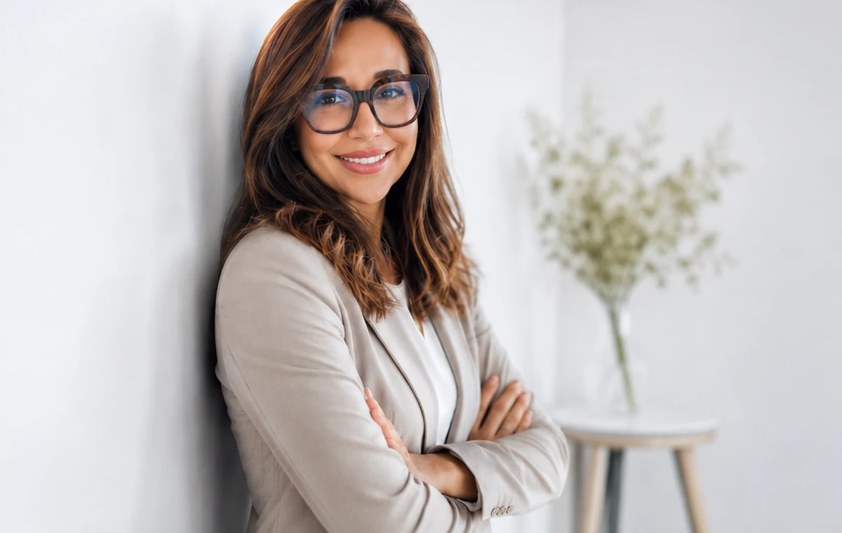 Andrea, profesional de soporte empresarial KIWI